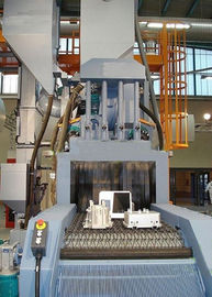 200kg Automatic Shot Blasting Machine Stainless Steel / ZGMn13 Wire Mesh Material