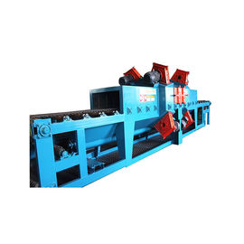 Industrial Professional Sandblasting Equipment Pass Through Type Blue Color
