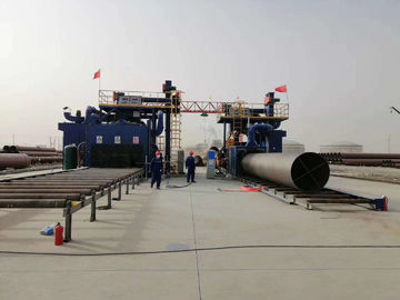 High Speed Roller Conveyor Shot Blasting Machine Compact Structure Corrosion Resistance