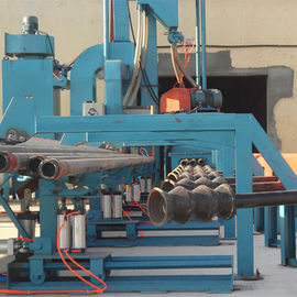 Outer Wall Type Auto Pipe Blasting Machine For Steel Pipe And Cylinder