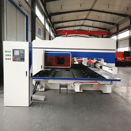 Industrial Cnc Hydraulic Plate Punching Machine For Sheet Metal 3 - 4 Control Axis
