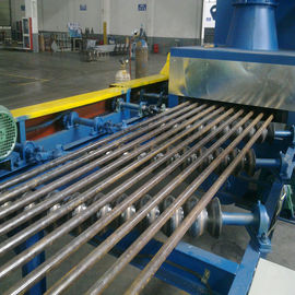 Customized Power Steel Pipe Shot Blasting Machine For Surface Treatment