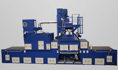 Pass Through Type Shot Blasting Machine Small Steel Structure High Performance