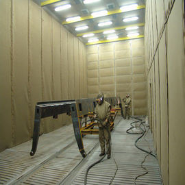 Rust Removal Sand Blasting Room Automatic High Efficiency Shot Blasting Room
