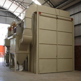 Rust Removal Sand Blasting Room Automatic High Efficiency Shot Blasting Room