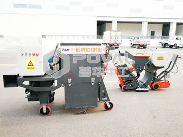 LCL / FCL Load Concrete Shot Blasting Equipment Customized Power High Speed