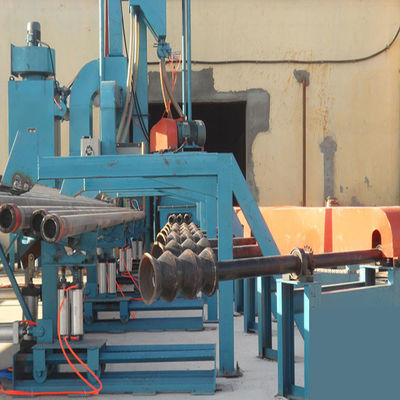 49.45kw 7000m3/H Steel Pipe Shot Blasting Machine