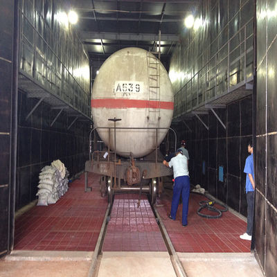 Electrostatic Painting Sa2 60m3/Min Sand Blasting Room
