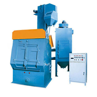 600kg/H Auto Conveying Tumble Belt Shot Blasting Machine