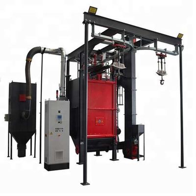 Q37 Rotary Hanger Hook Automatic Shot Blasting Machine Manufacturers Shot Abrator