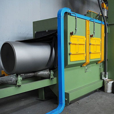 Sa2.5 Oil And Gas Industry Steel Pipe Shot Blasting Machine